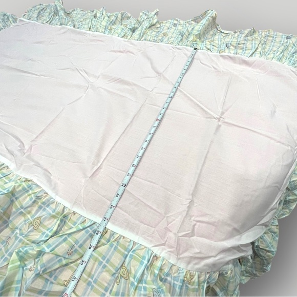 Disney Winnie The Pooh Crib Dust Ruffle Vintage - Picture 4 of 10